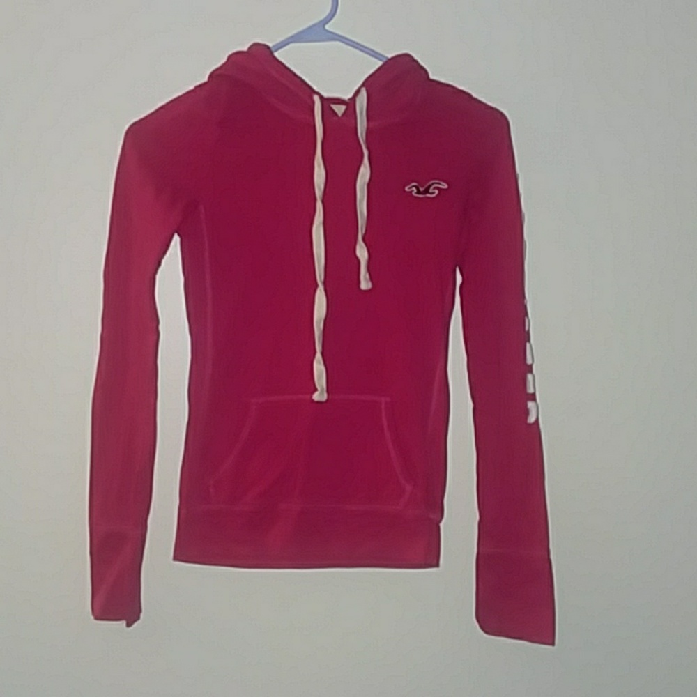 Hooded long sleeve shirt